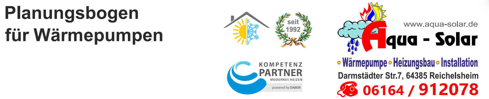 Formular Warmepumpen